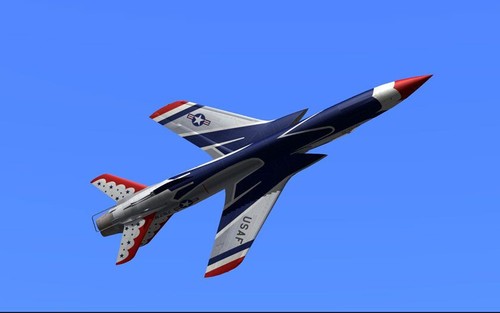 F105 THUNDERCHIEF 1964-69 SOMBRERO SOLAPA PIN UP US AIR FORCE THUNDERBIRDS AIRSHOW 1 - Imagen 10 de 24