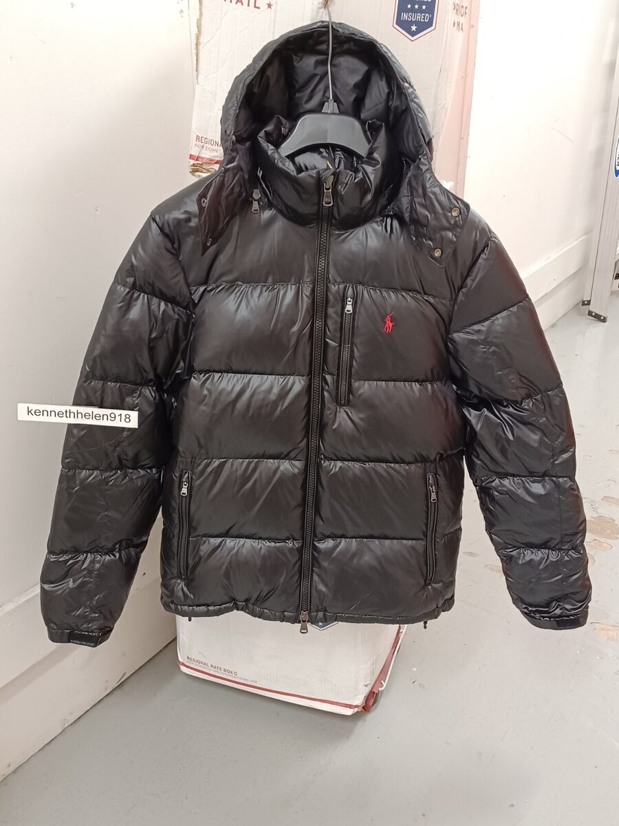 POLO RALPH LAUREN WATER REPELLENT DOWN JACKET COAT BLACK POLO RALPH LAUREN WATER REPELLENT DOWN JACKET COAT BLACK