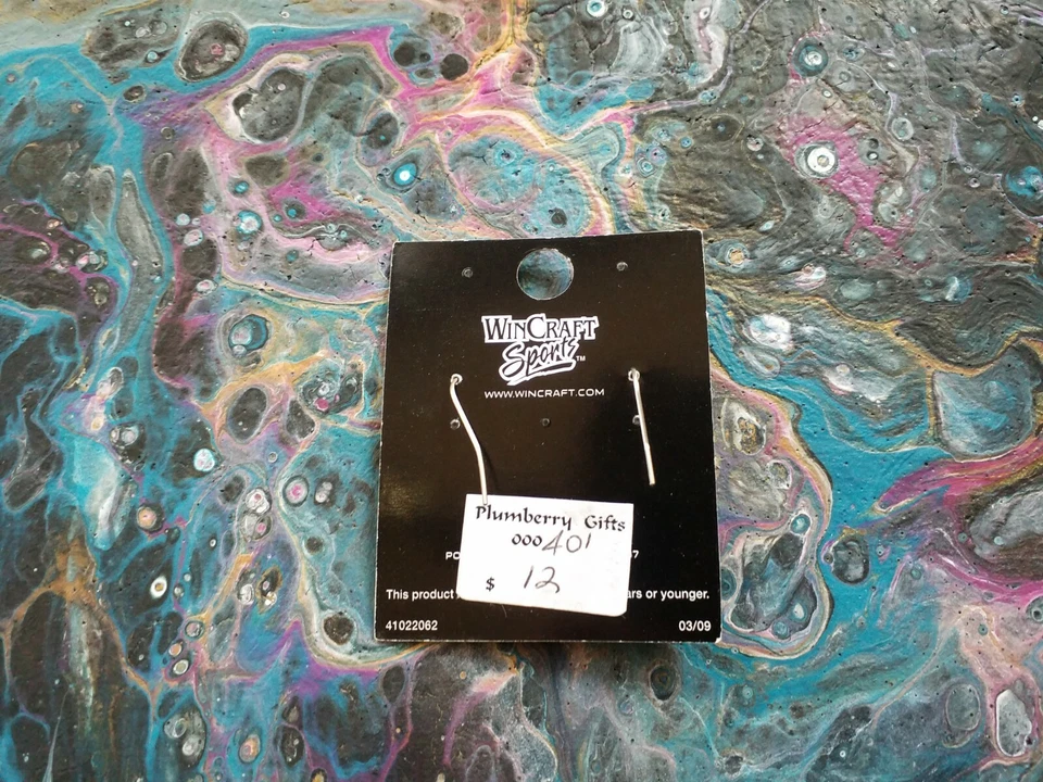 Pendientes colgantes Pittsburgh Penguins NHL Foto 2 de 2