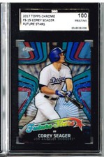 2017 Topps Chrome Corey Seager Future Stars SGC 100 / PRISTINE