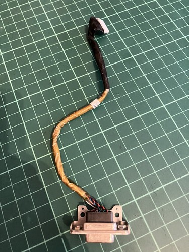 Toshiba Satellite L300 L350D Laptop VGA Video Output Port Cable 6017B0164801 - Zdjęcie 2 z 5