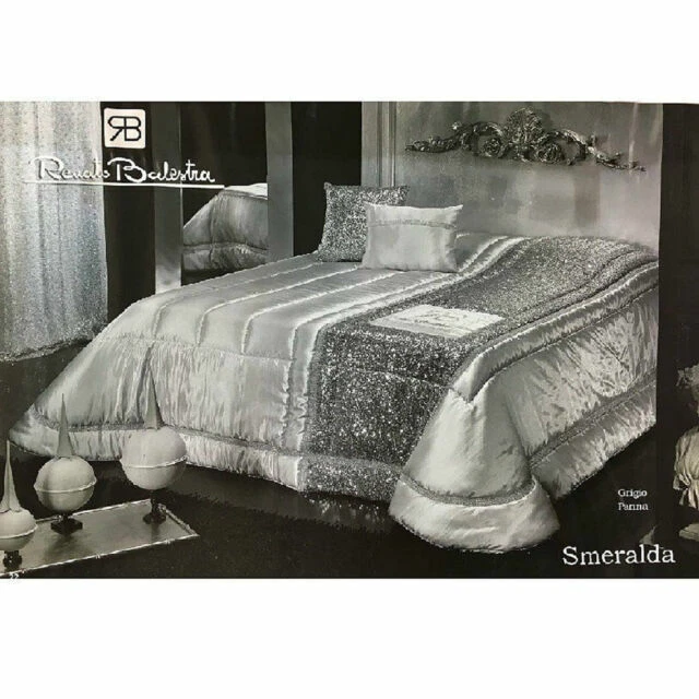 Trapunte e copriletti in argento