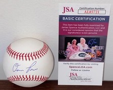 Owen Paino Signed Auto Rawlings MLB Baseball Ole Miss Rebels #1 Pick USA JSA