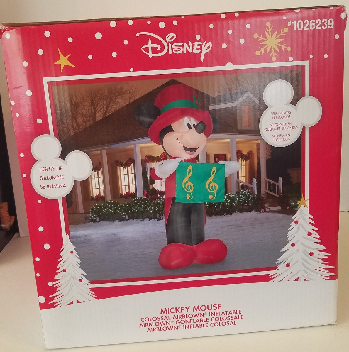 Gemmy 2018 Disney Airblown Inflatable 14.5ft Mickey Mouse Colossal