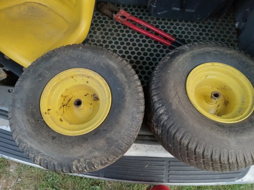 John Deere Aufsitzmäher Felgen hinten 20x5x8 2 Felgen - Bild 5 von 7