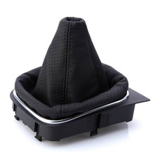 Schaltsack passend für VW Golf IV Bj. 1997-2006 Echtes Leder Perforiert gelocht