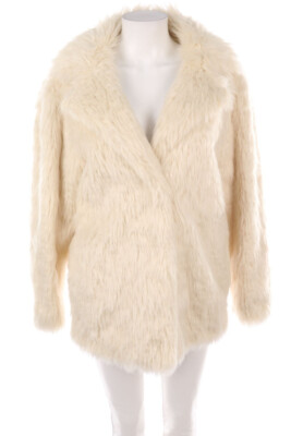 athé vanessa bruno Jacke Kunstpelz Fake Fur D 36 créme