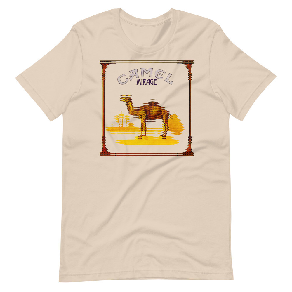 Camel Mirage Album Vinyl Tee Shirt Graphic Short-Sleeve Unisex T