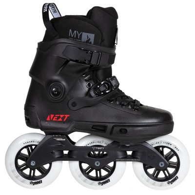 Powerslide Unisex Freeskate Next Core Black 110 schwarz Urban Abec 9