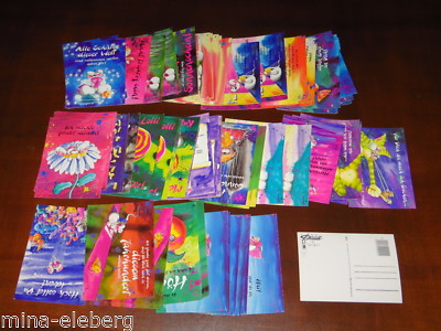 Diddl Postcard D Series German with Large EAN Code CHOOSE Rarity NEW