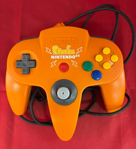 Nintendo 64 N64 Pokemon Pikachu Limited mit Controller Kabelset etc getestet funktioniert - Bild 16 von 24