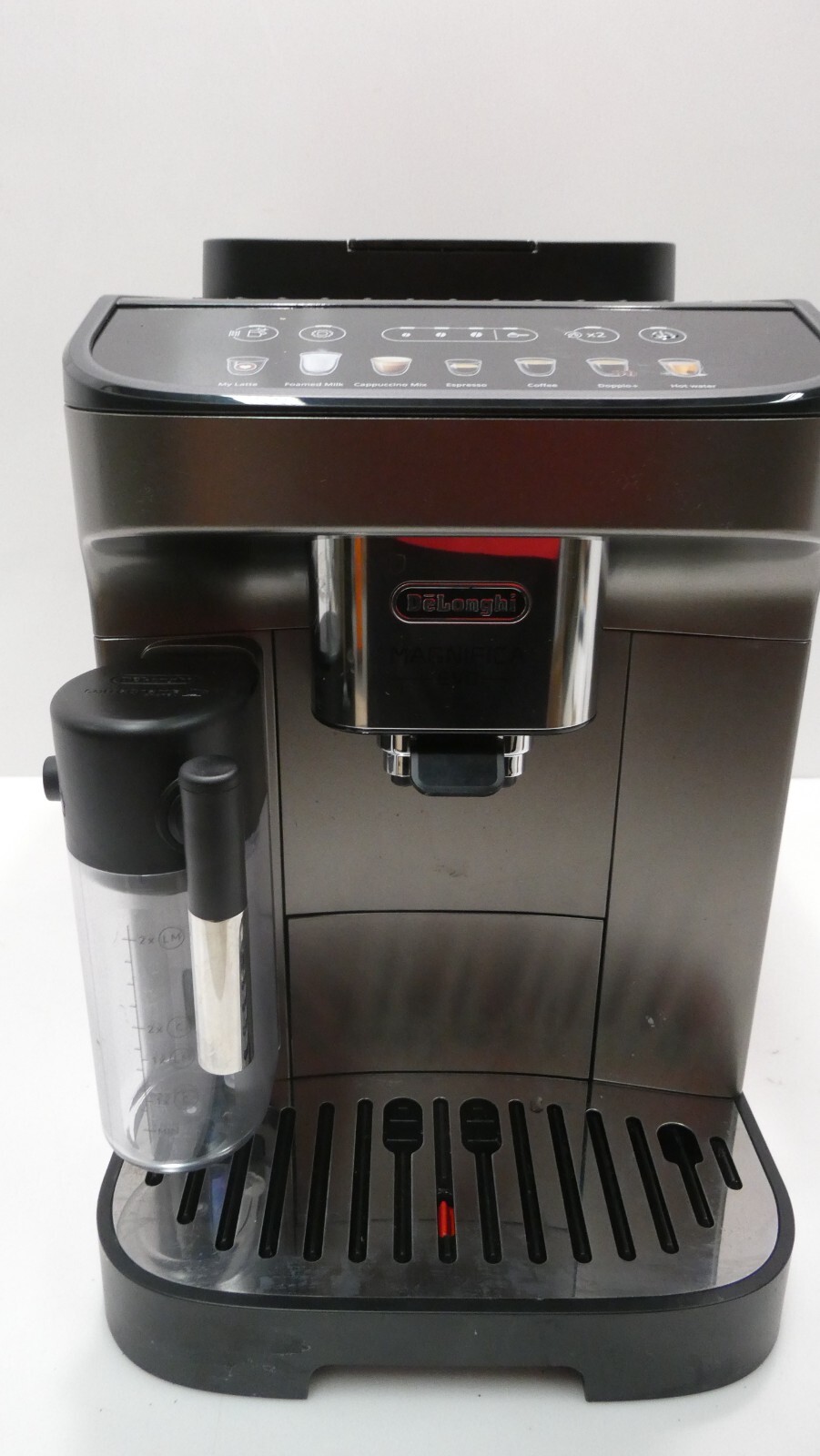 Delonghi Magnifica Evo Fully Automatic Titanium Black Coffee Machine