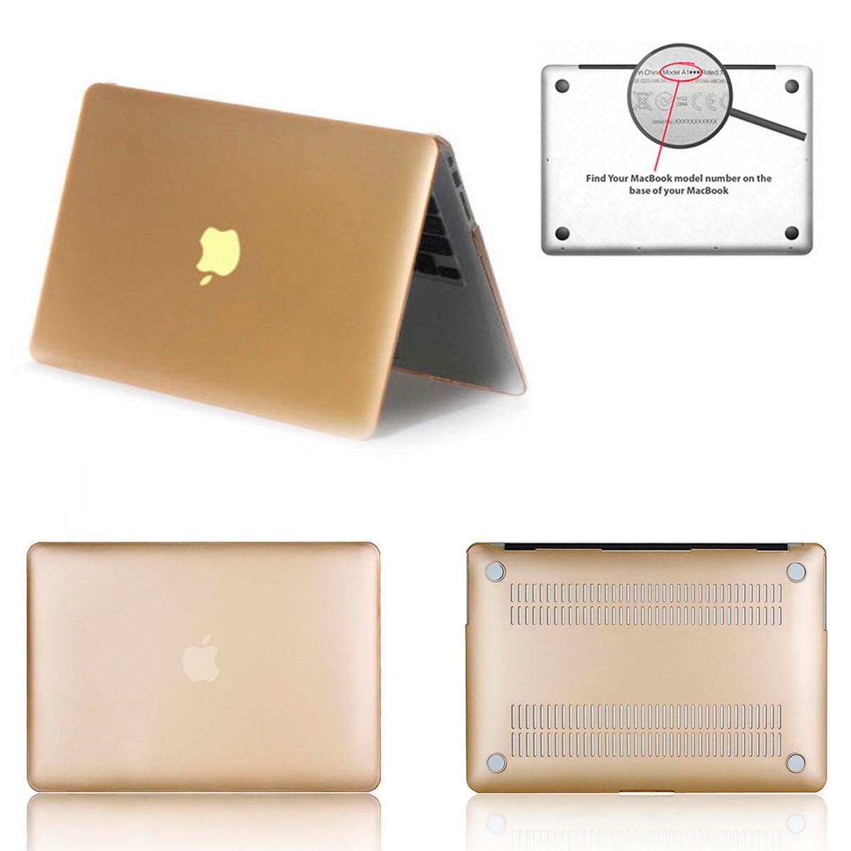 Pro Case MacBook Clear Hard Shell Case For 2012-2024 Macbook Air