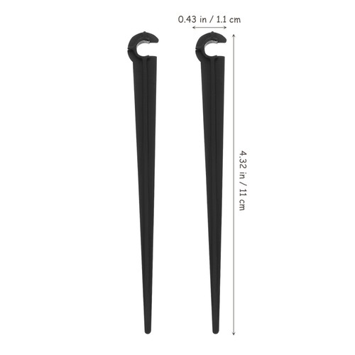 50 Pcs Staffa Di Fissaggio Dell'irrigazione Pali Plastica Da Giardino - Zdjęcie 12 z 12