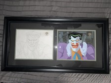 *Accepting Offers* Batman:The Animated Series  Original Production Cel + Drawing
