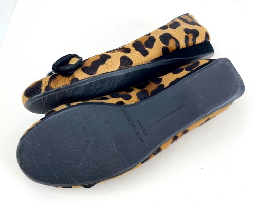 Stuart Weitzman flache Ballerinas Schuhe 7 M Wadenhaar Halbschuhe Slipper LKNU 37,5 Mocs - Bild 7 von 8