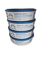 Diaper Genie Mama Bear Diaper Pail Refills 270 Count Per Pack/ 4 Packs