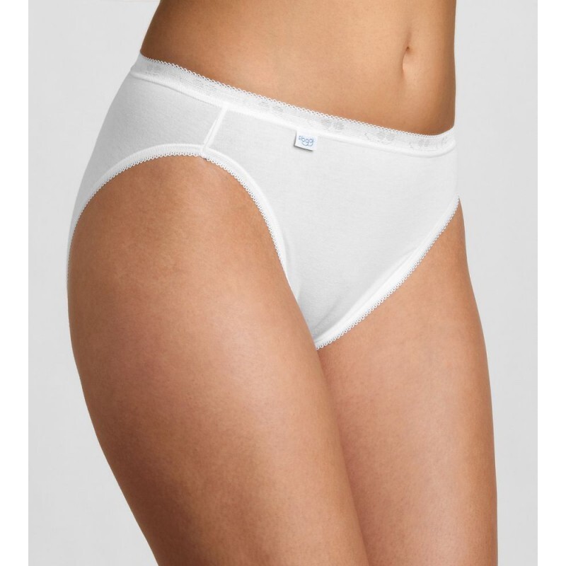 Sloggi Chic | lot de 4 culottes avec dentelle