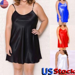 plus size silk slip