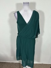 Adrianna Papell Women’s Green  Sleeveless Dress Size 4 a sample piece
