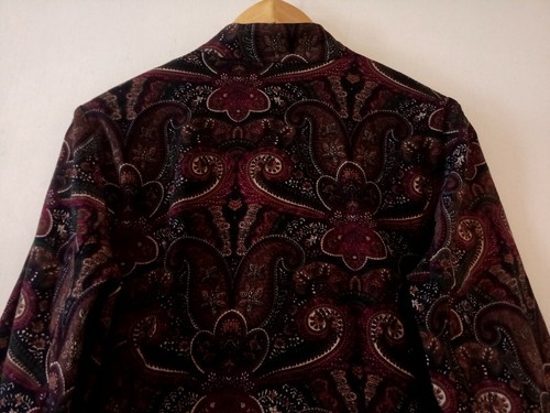 Vintage Paisley Ladie's Jacket Size S - Very Good Condition - Picture 5 of 7