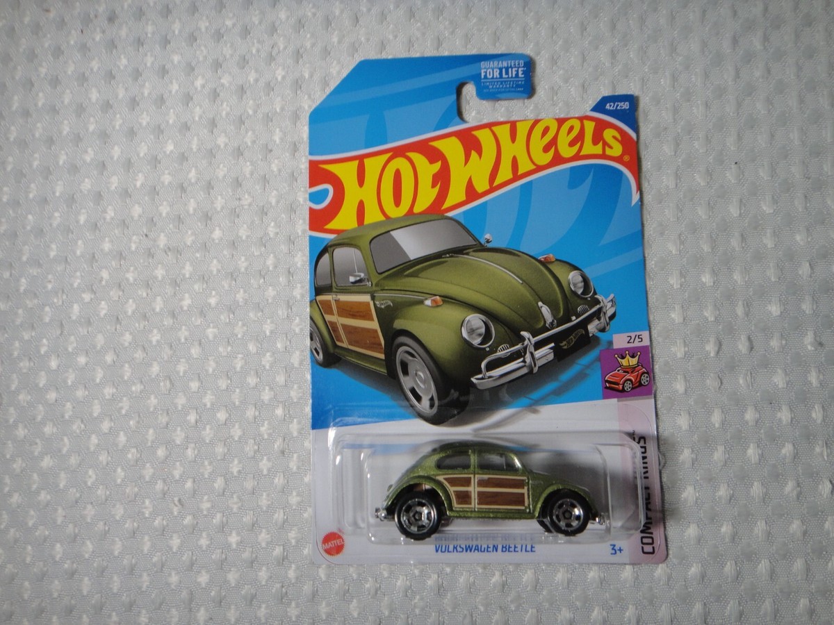 2022 Hot Wheels HW Compact Kings Volkswagen Beetle Wood Panel 42