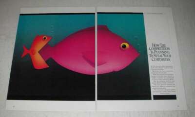1985 4-page AT&T Information Systems Ad - Competition is Planning to ...