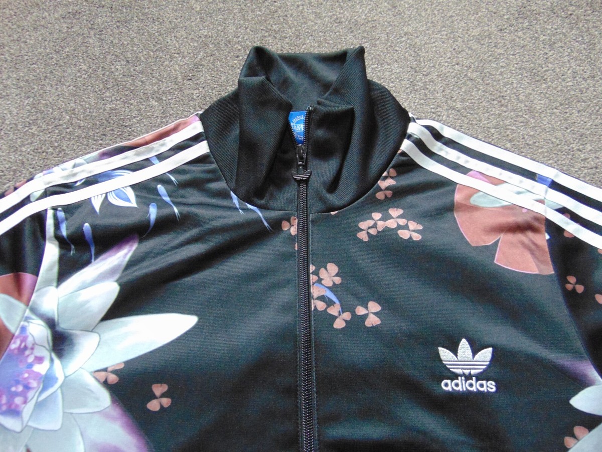 トップス adidas originals Lotus Truck Jacket OT adidas-multi-lotus-print-track