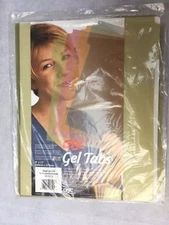 GBC Unpunched Index Tabs 5 Tabs 9" x 11" Sage Green Translucent Index Tabs NEW