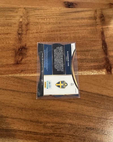 Alexander Isak 2020 Panini Select UEFA Euro Zebra Die Cut Prizm SSP NRMT+ Rookie - Picture 2 of 2