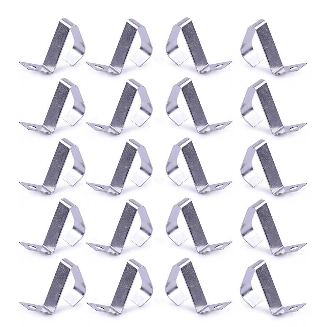 10 Stück AA Batteriefedern - Silberne Kontaktplatten Für Fernbedienungen & Elektronik