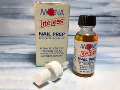 LiteLess Nail Prep Antiseptic Cleaner 1oz by Mona