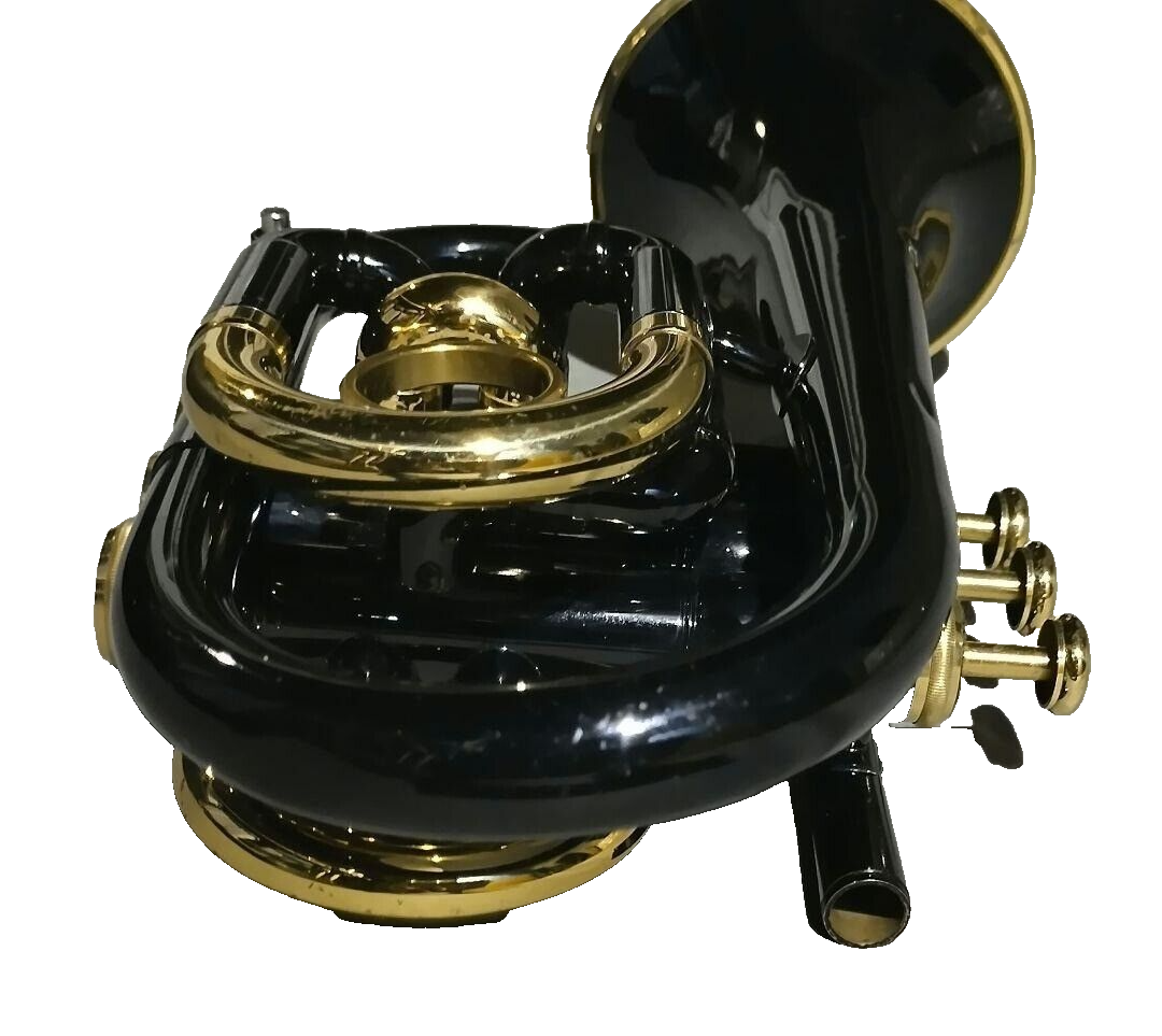 Jupiter Pocket Trumpet JPT-416 Mini Trumpet Black Gold w