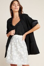 New Anthropologie Maeve Anya Dotted Jacquard Mini Skirt size 4 MSRP: 110
