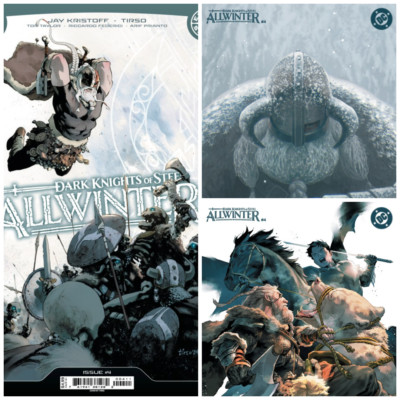 [3 PACK] Dark Knights of Steel Allwinter 4 Cover A B C Tirso Cons Putri Murakami