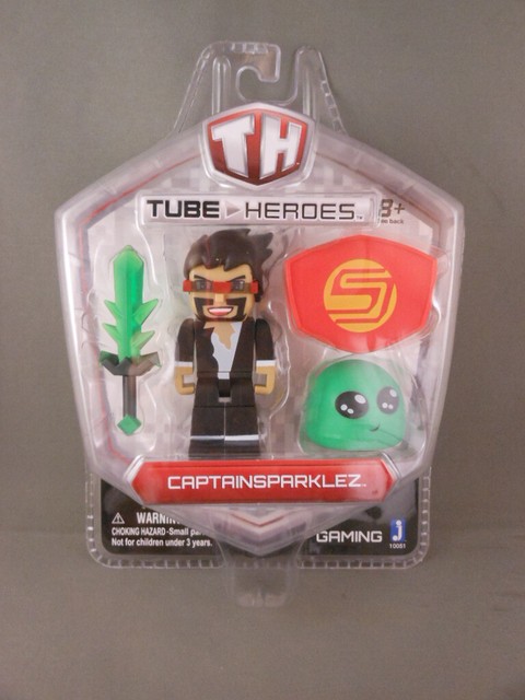 Tube Heroes Captain Sparklez & Jerry Gaming Action Mini Figure Captainsparklez | eBay