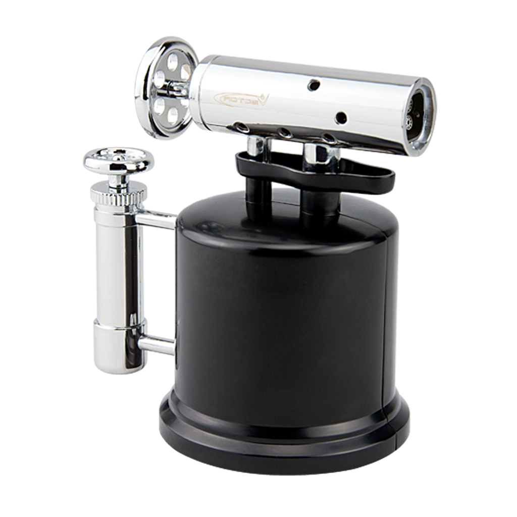 Vector Quadpump 4-Flame Tabletop Torch Lighter 14k ft Altitude