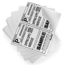 Shipping Labels 8.5" x 5.5" Premium Mailing Adhesive Half Sheet 8.5x5.5 - 1000