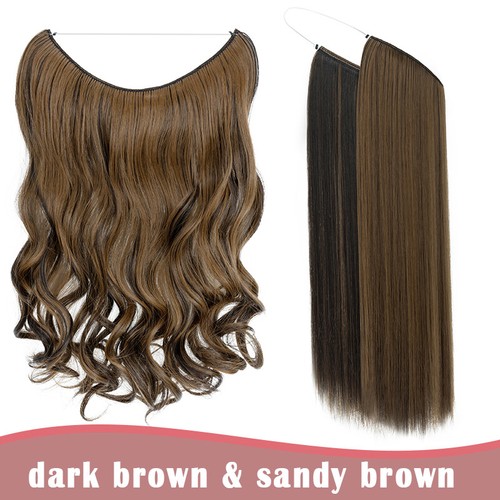 US Invisible Secret Headband Wire In Hair Extension As Human Hidden Miracle Ring - Picture 29 of 46