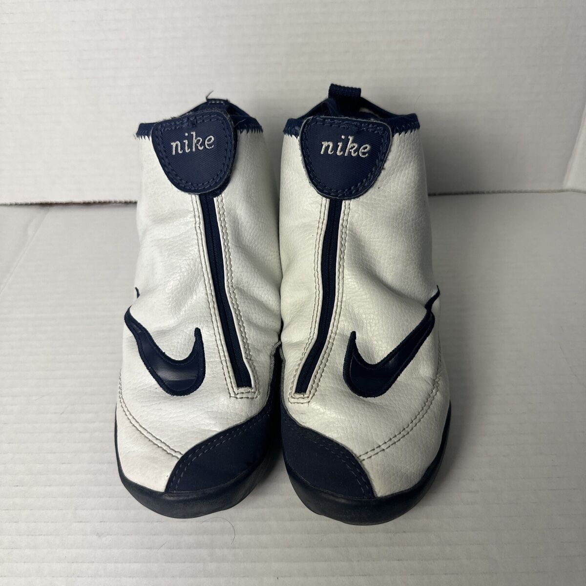 Nike Air Zoom Flight Vintage Son Of Glove Payton Shoes Navy Nike Air Zoom Flight Vintage Son Of Glove Payton Shoes Navy