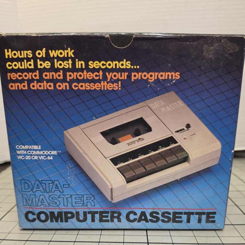 Datamaster 5500 Computer Cassette Drive - Commodore 64/VIC-20