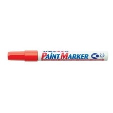 Paint Pen Permanent Artline 400XF Liquid Marker Waterproof Red X 12