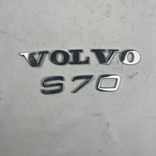 1998 1999 2000 Volvo S70 Rear Trunk Lid Letter Logo Badge Nameplate Emblem Set