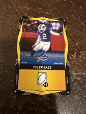 2024 Uno Elite - Tyler Bass #016 Yellow