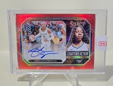 2024 Panini Select ARIKE OGUNBOWALE *COURTSIDE ACTION RED PRIZM AUTO* #d /99
