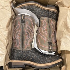 Twisted X Womens Caiman Print Composite Safet...