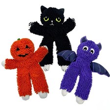 THINK Dog Microfiber Halloween Dog Toy 3 - PACK