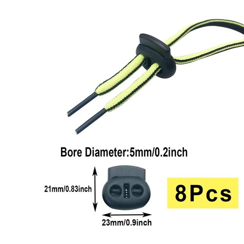 30 Pack Drawstrings Drawcords 8 Pieces Cord Locks for Pants Sweatpants Hoodie... - Picture 3 of 9