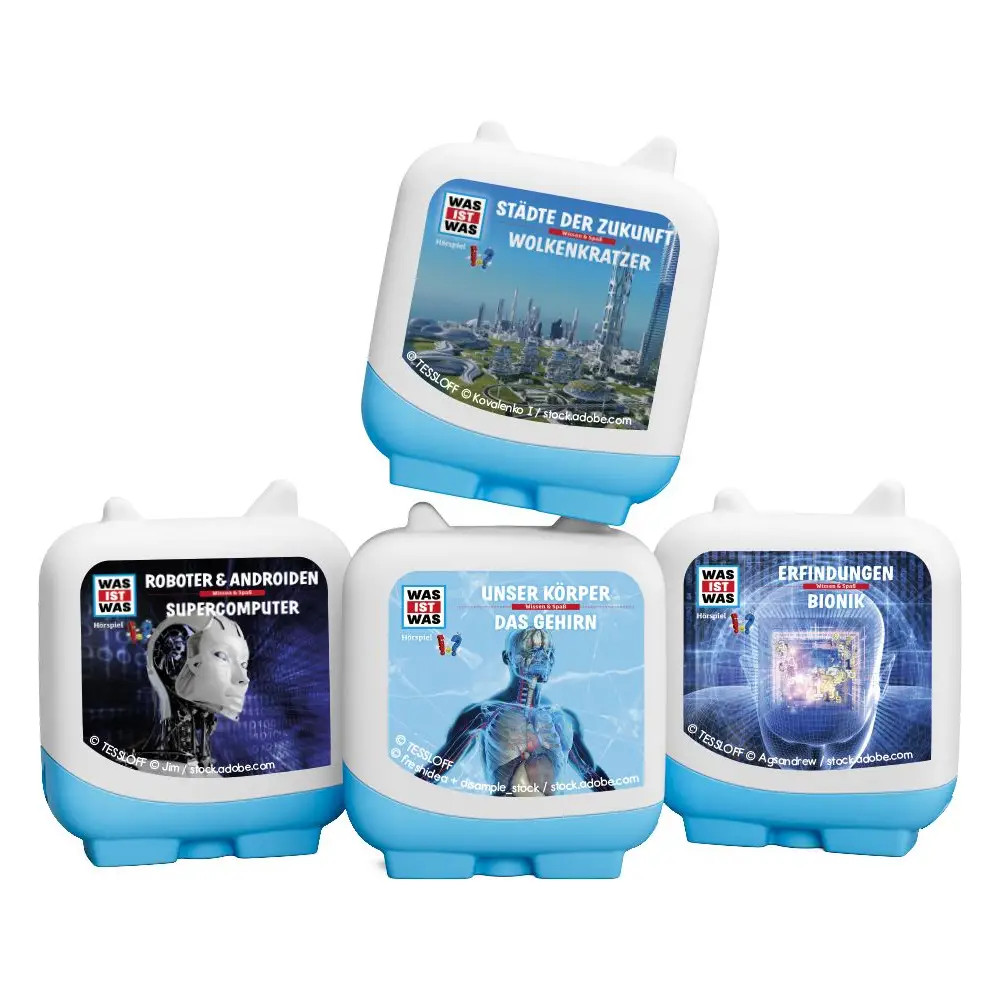 Pocket Tonies 4er-Set - Was ist Was | deutsch | 4x Hörfigur | 11000788 | 2024 - Bild 3