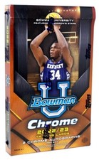 2022-23 Bowman University Chrome Basketball Hobby Box